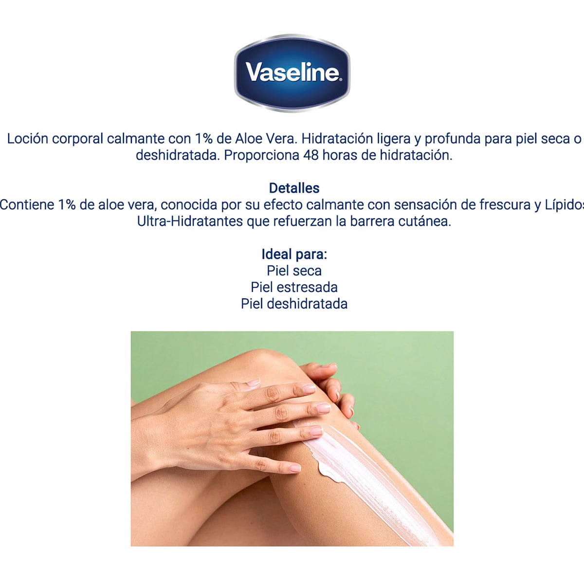 CREMA CORPORAL VASELINE SOOTHING HYDRATION 600 ML - 7