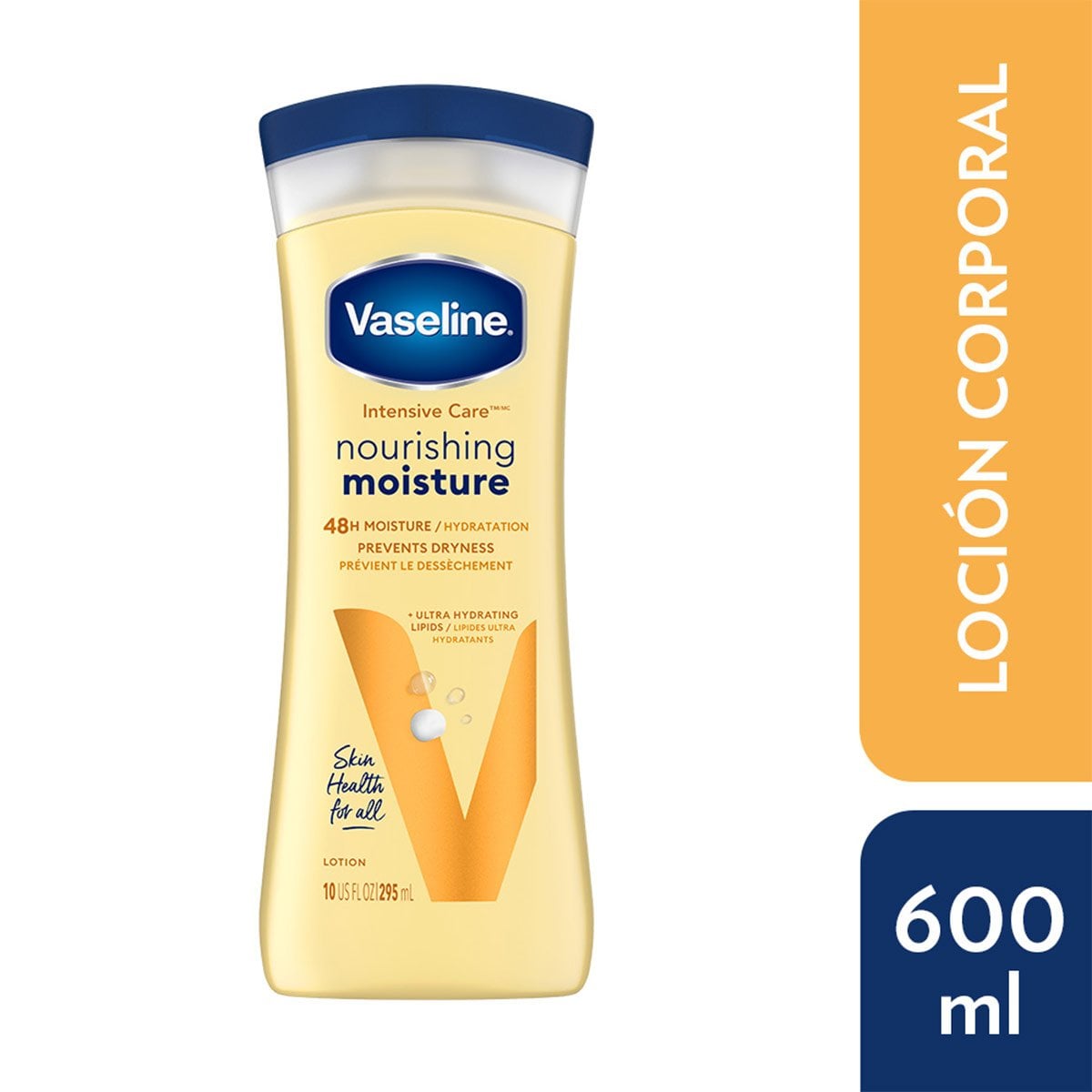 CREMA CORPORAL VASELINE NOURISHING MOISTURE 295 ML - 1