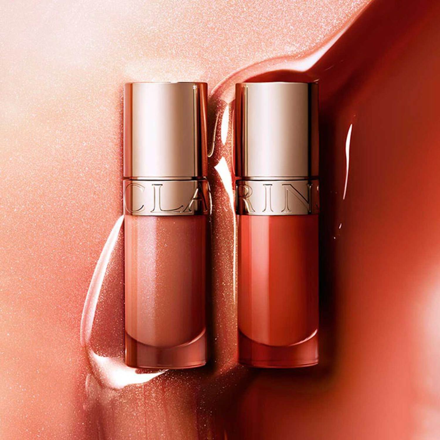 LABIAL CLARINS LIP OIL COMFORT OIL - CANYON KISS COLLECTION 28 ROSY GRACE - 8