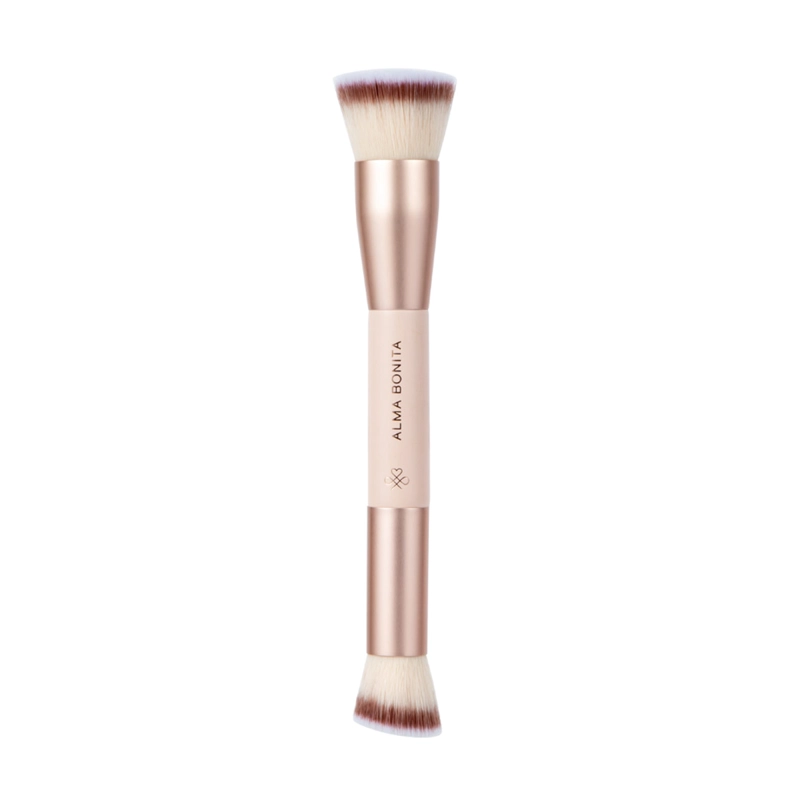 DOUBLE BRONZER BRUSH #129 ALMA BONITA - 1