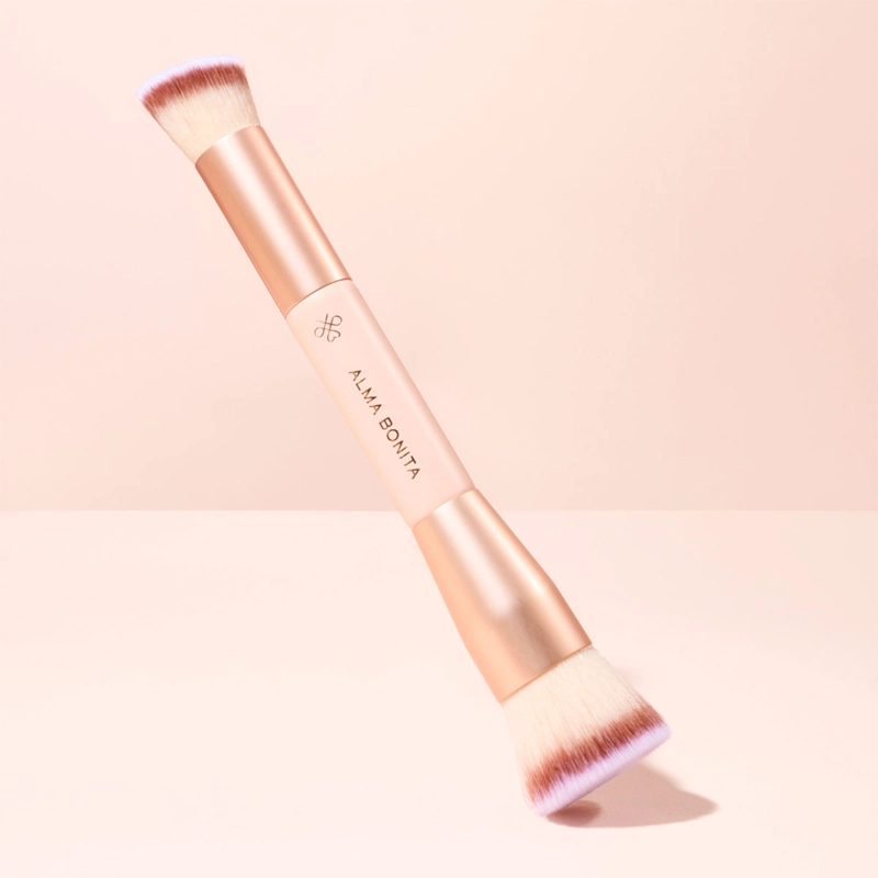 DOUBLE BRONZER BRUSH #129 ALMA BONITA - 2