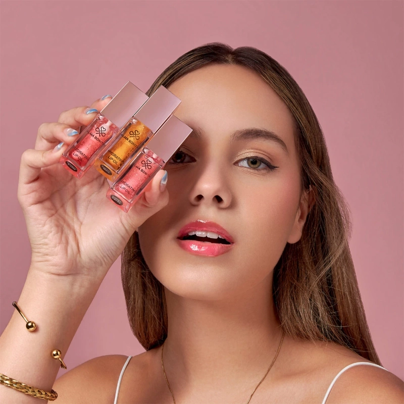 COLECCION LIP OILS: 3 LIP OILS ALMA BONITA - 3