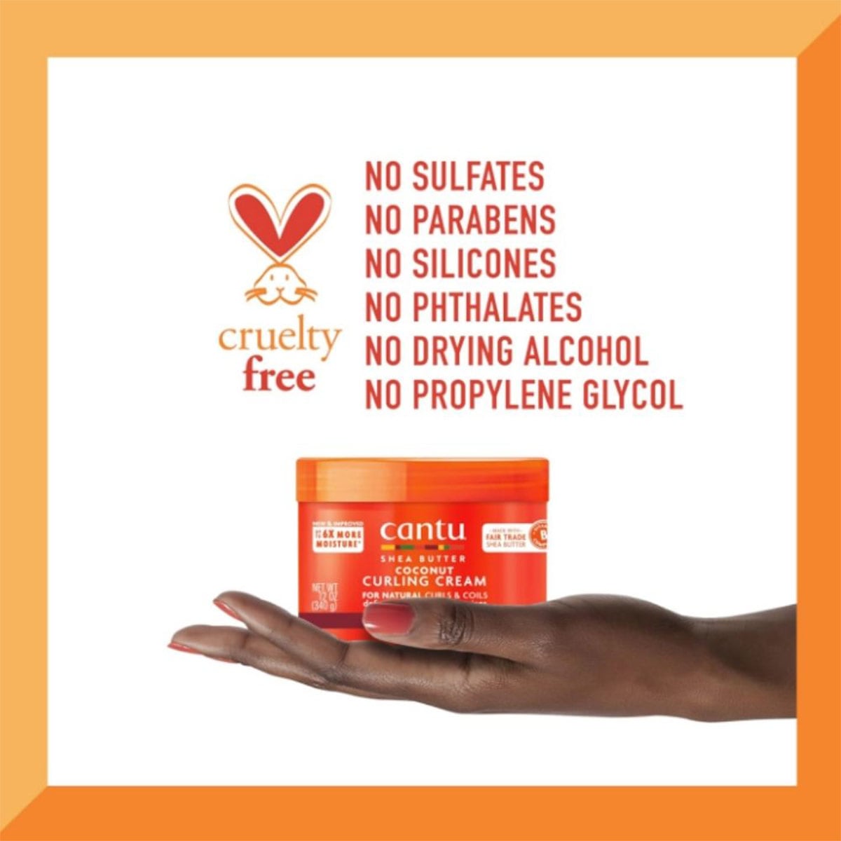 CREMA PARA CABELLO CANTU COCONUT CURL - 3