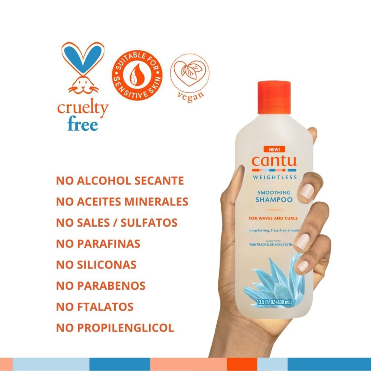 SHAMPOO CANTU SMOOTHING - 2