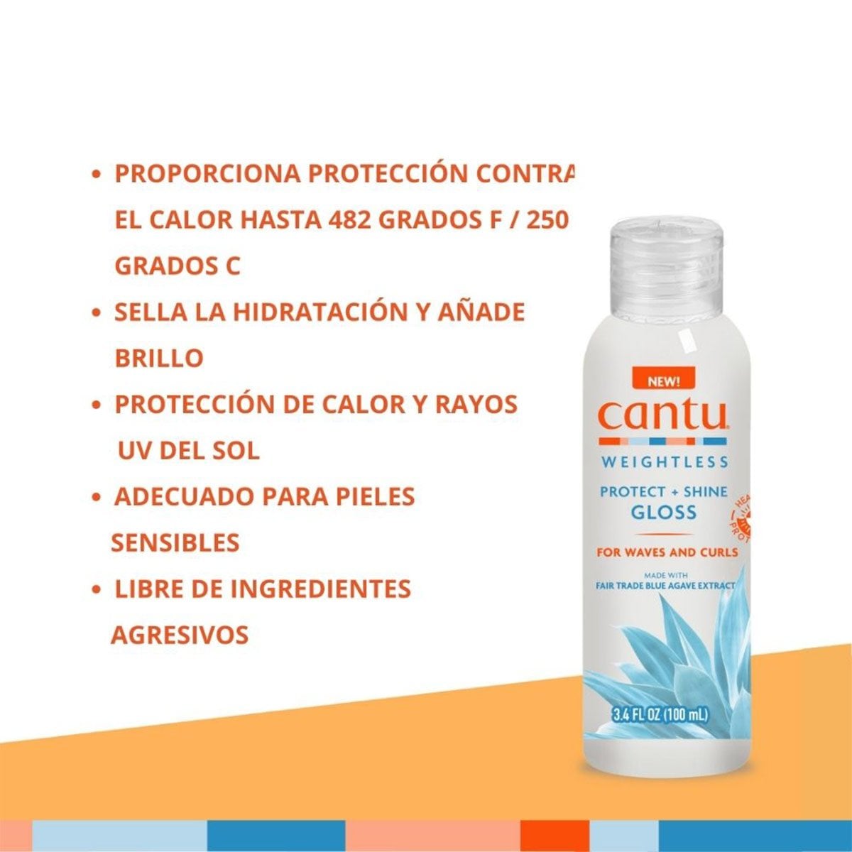 GLOSS CAPILAR CANTU WEIGHTLESS SMOOTHING SHINE - 3