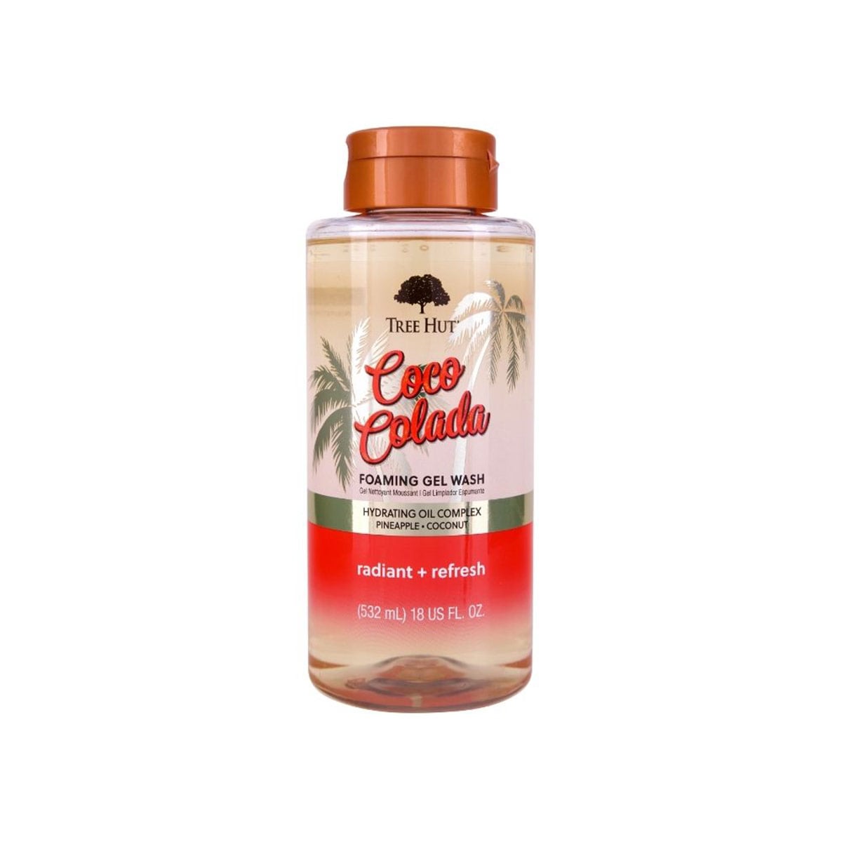 GEL LIMPIADOR CORPORAL TREE HUT  COCO COLADA FOAMING GEL WASH - 1