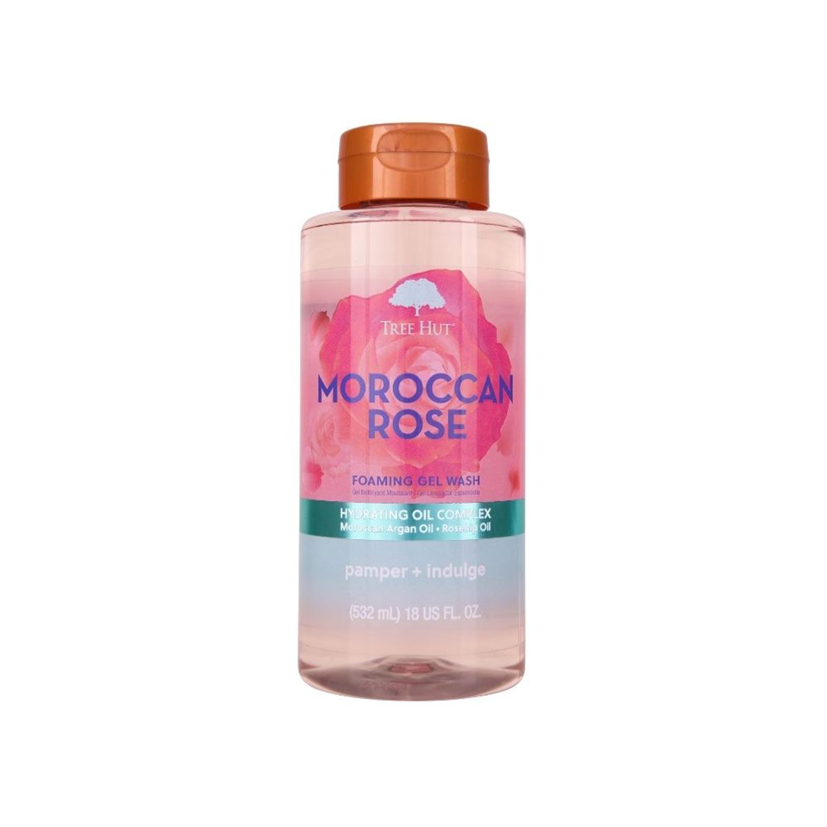 GEL LIMPIADOR CORPORAL TREE HUT MOROCCAN ROSE FOAMING GEL WASH - 1