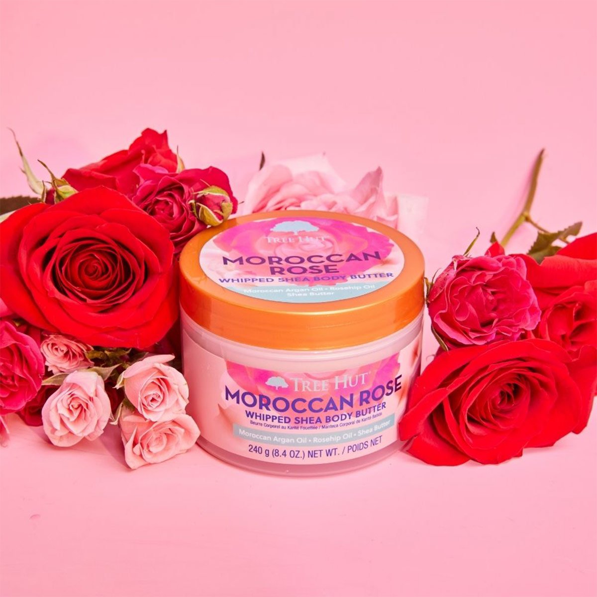 CREMA CORPORAL TREE HUT MOROCCAN ROSE WHIPPED BODY BUTTER - 3