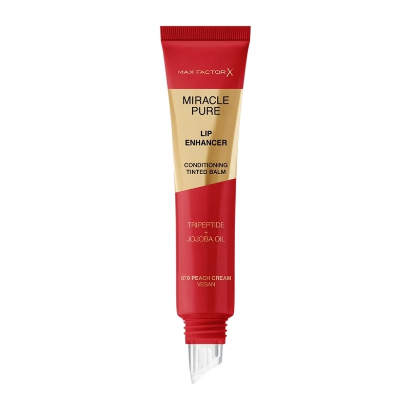 LIPGLOSS MAX FACTOR MIRACLE PURE LIP ENHANCER PEACH CREAM - 2