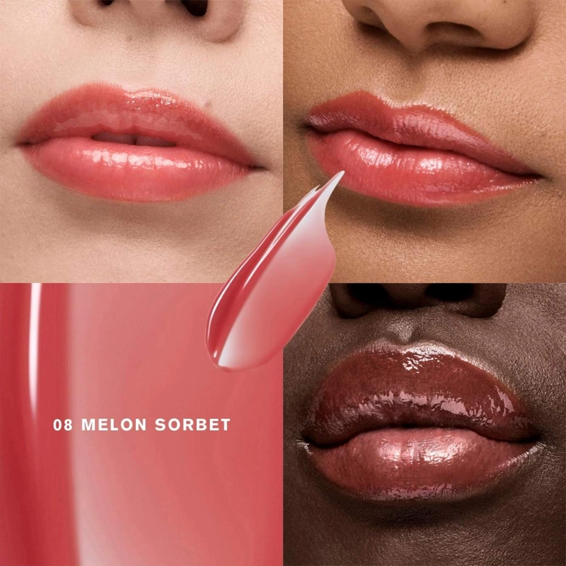 ESTEE LAUDER GLOSS GLOSSY POUT LIP OIL MELON SORBET - 2