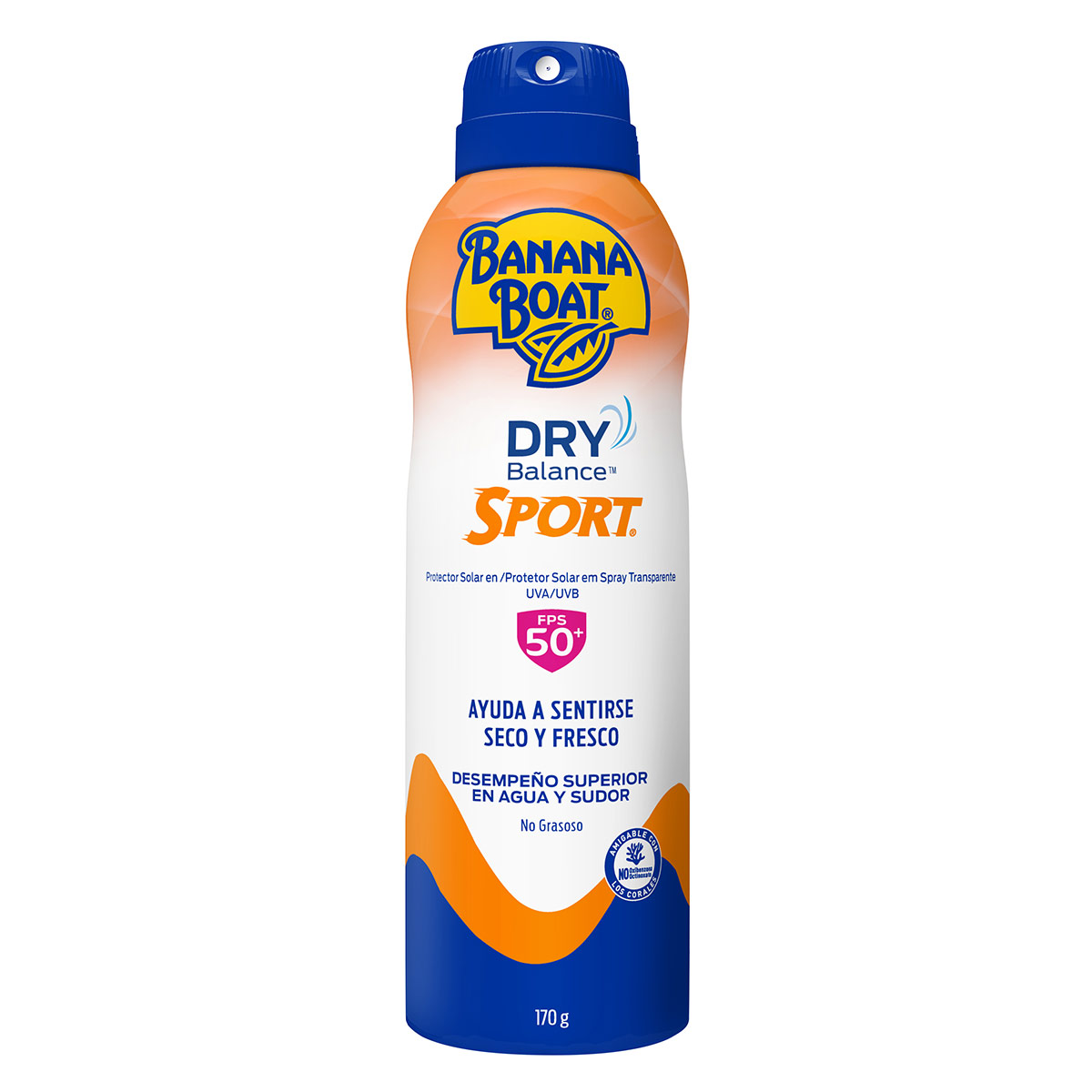 PROTECTOR SOLAR BANANA BOAT DRY BALANCE SPORT SPF50+ x 170 G - 1