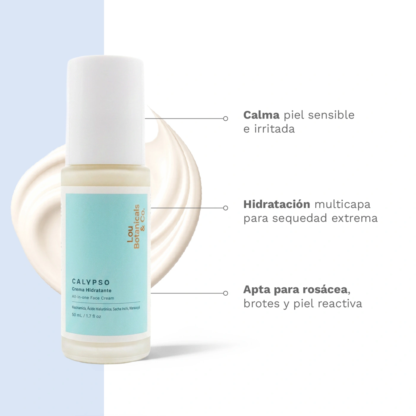 CALYPSO CREMA HIDRATANTE MULTIPROPÓSITO 50ML - 2