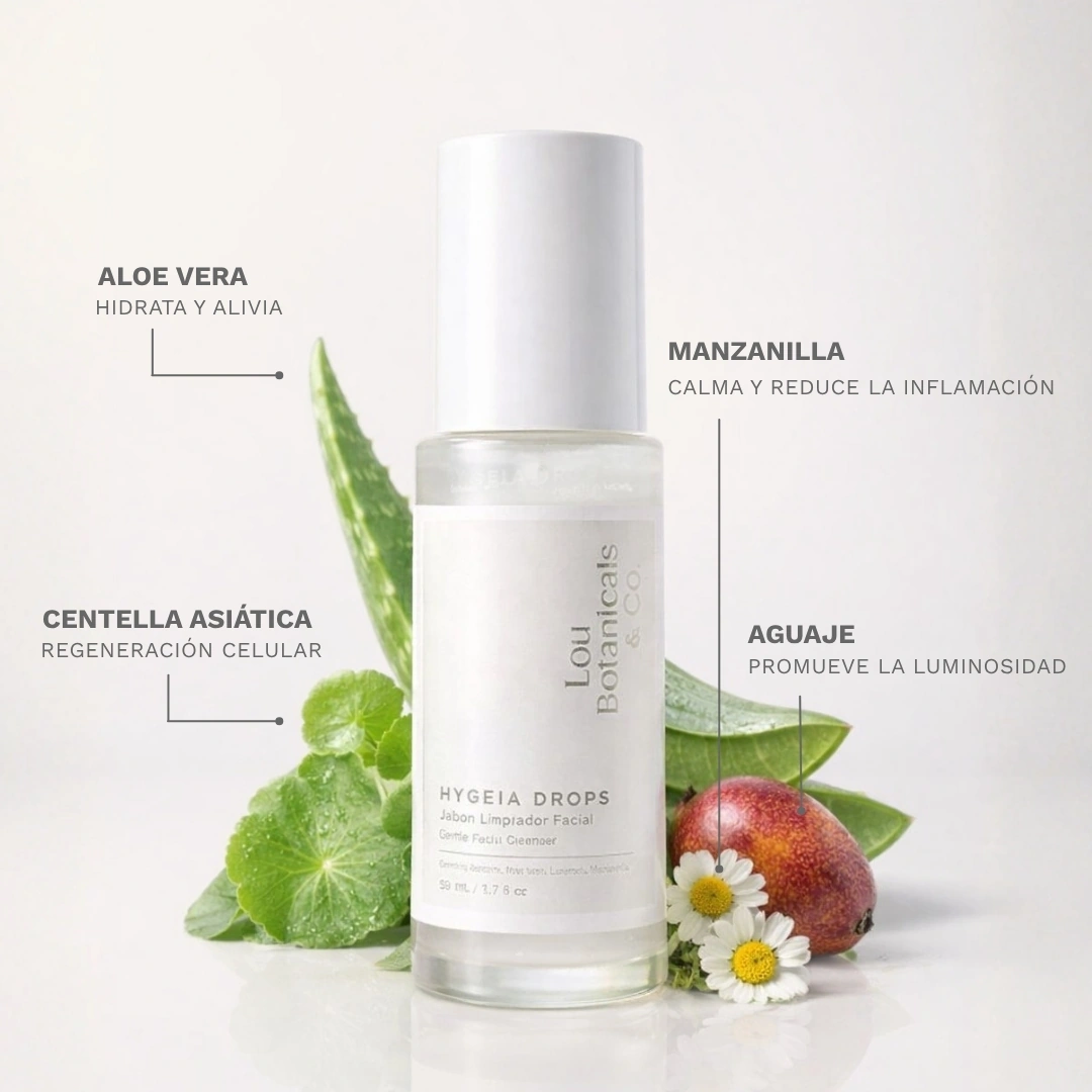 HYGEIA DROPS: JABÓN LIMPIADOR FACIAL 50 ML - 4