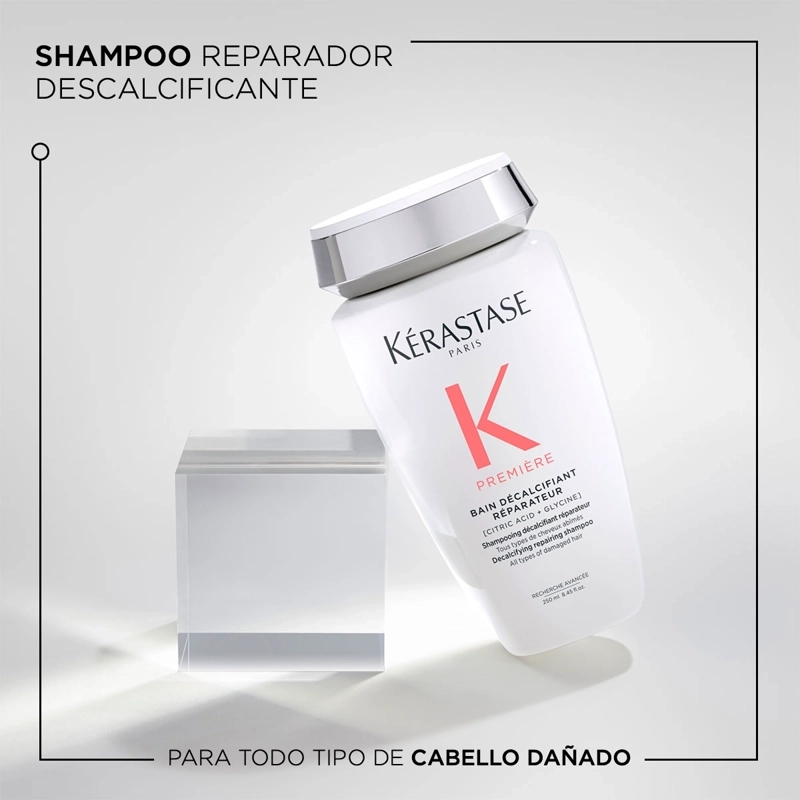 PACK KÉRASTASE PARA CABELLO DAÑADO PREMIERE: SHAMPOO 250 ML + SERUM 90 ML - 4
