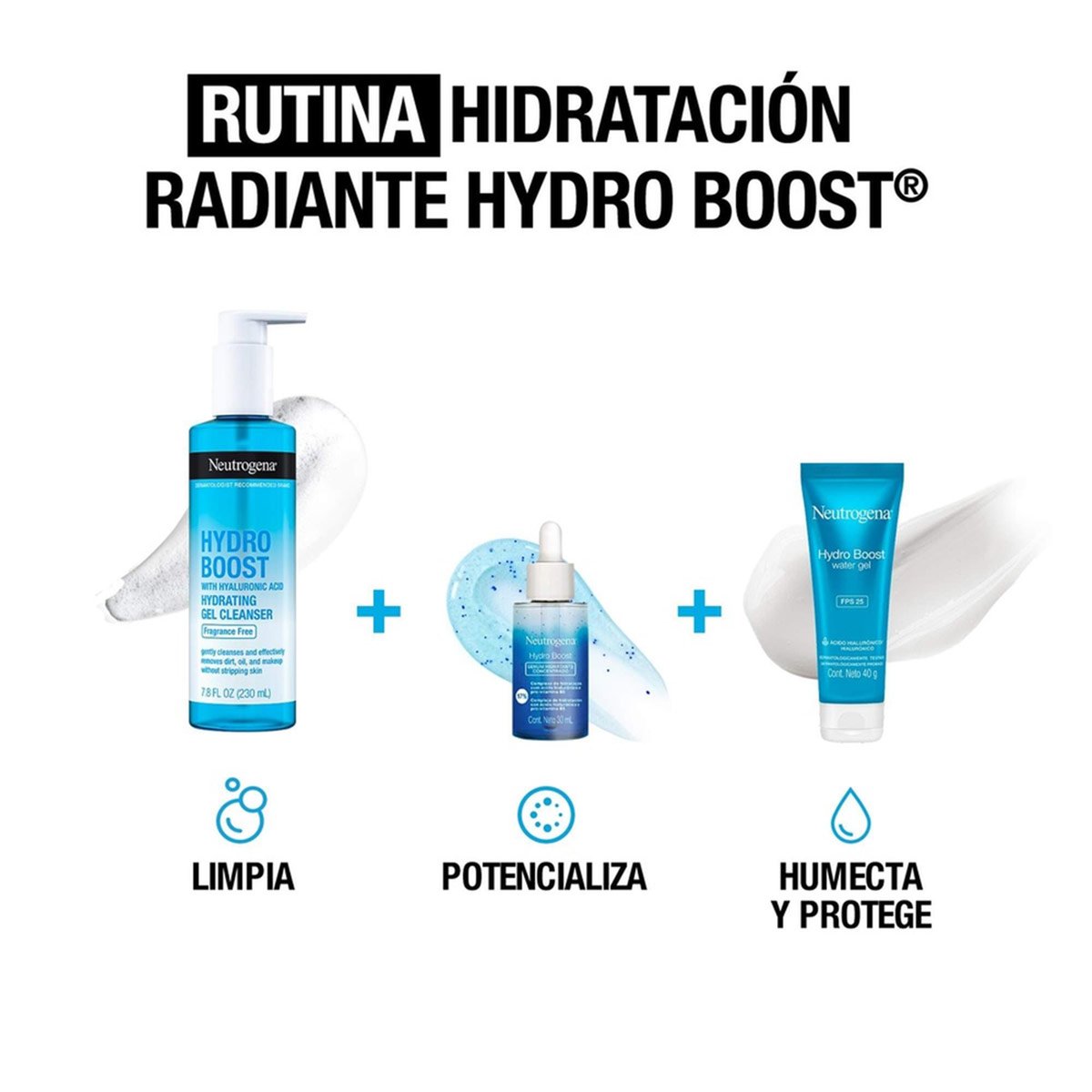HIDRATANTE FACIAL NEUTROGENA DÍA HYDROBOOST 40 GR - 2