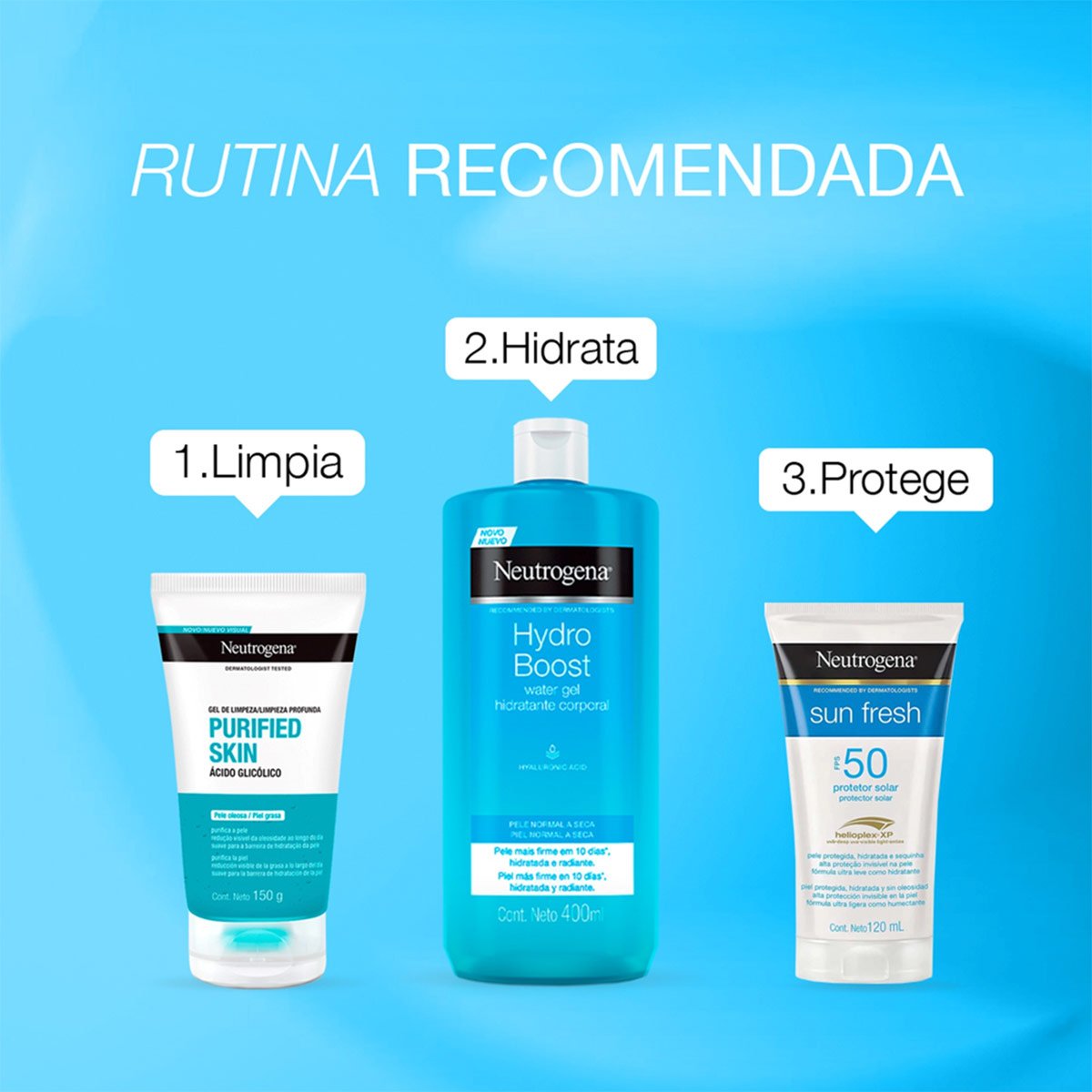 GEL CREAMA NEUTROGENA HYDRO BOOST 400 ML - 4