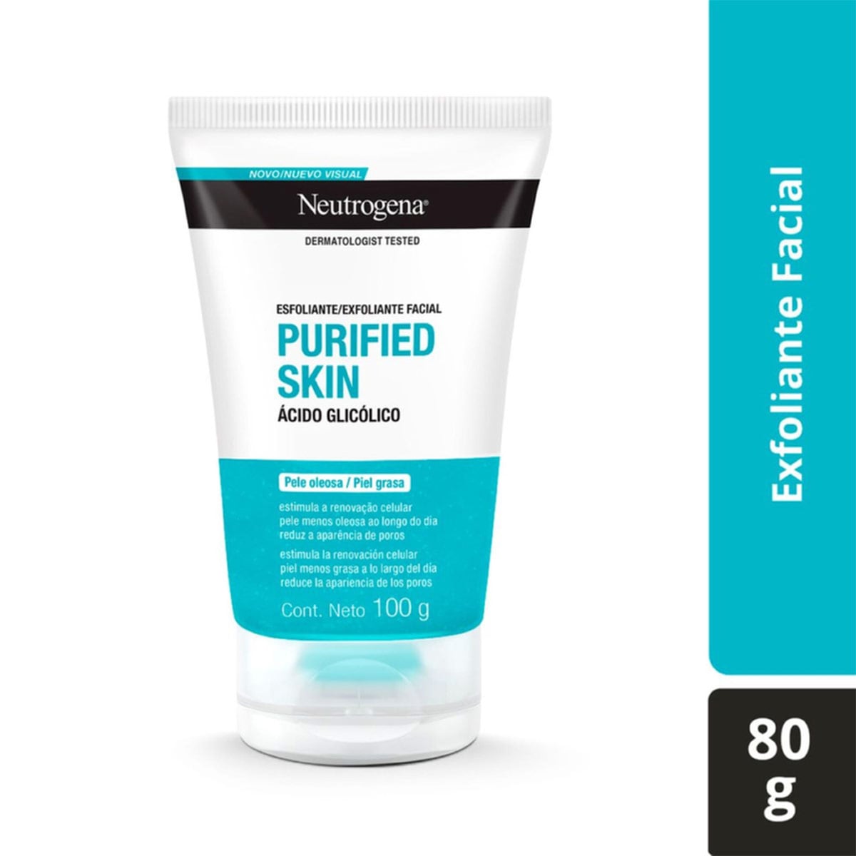 EXFOLIANTE NEUTROGENA PURIFIED SKIN SCRUB 100 GR - 1
