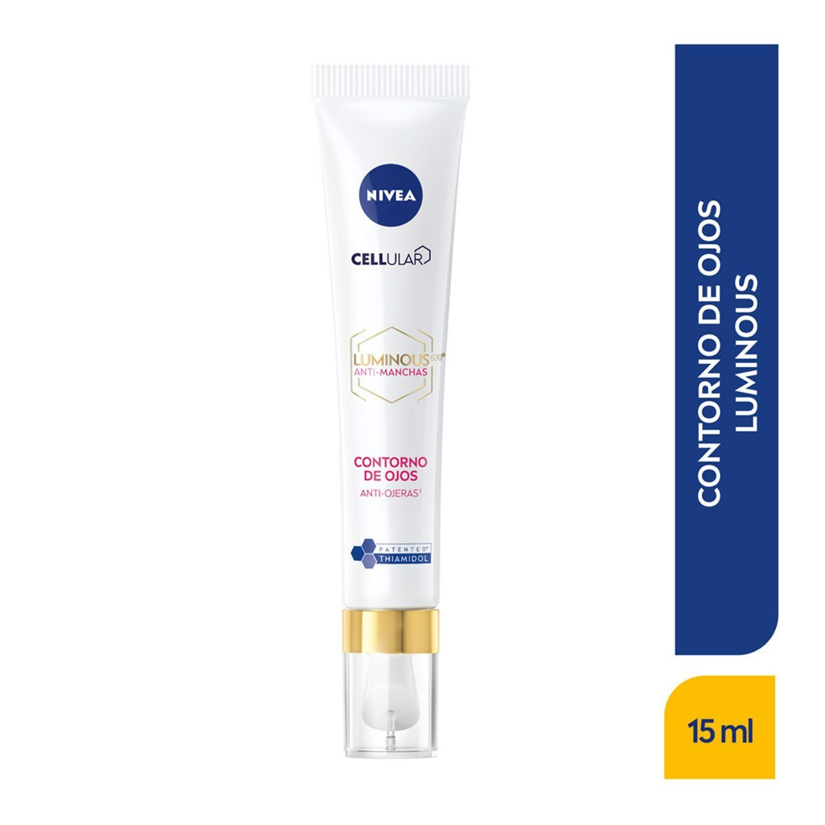 CONTORNO DE OJOS ANTIOJERAS NIVEA LUMINOUS 630 ANTIMANCHAS 15 ML - 1