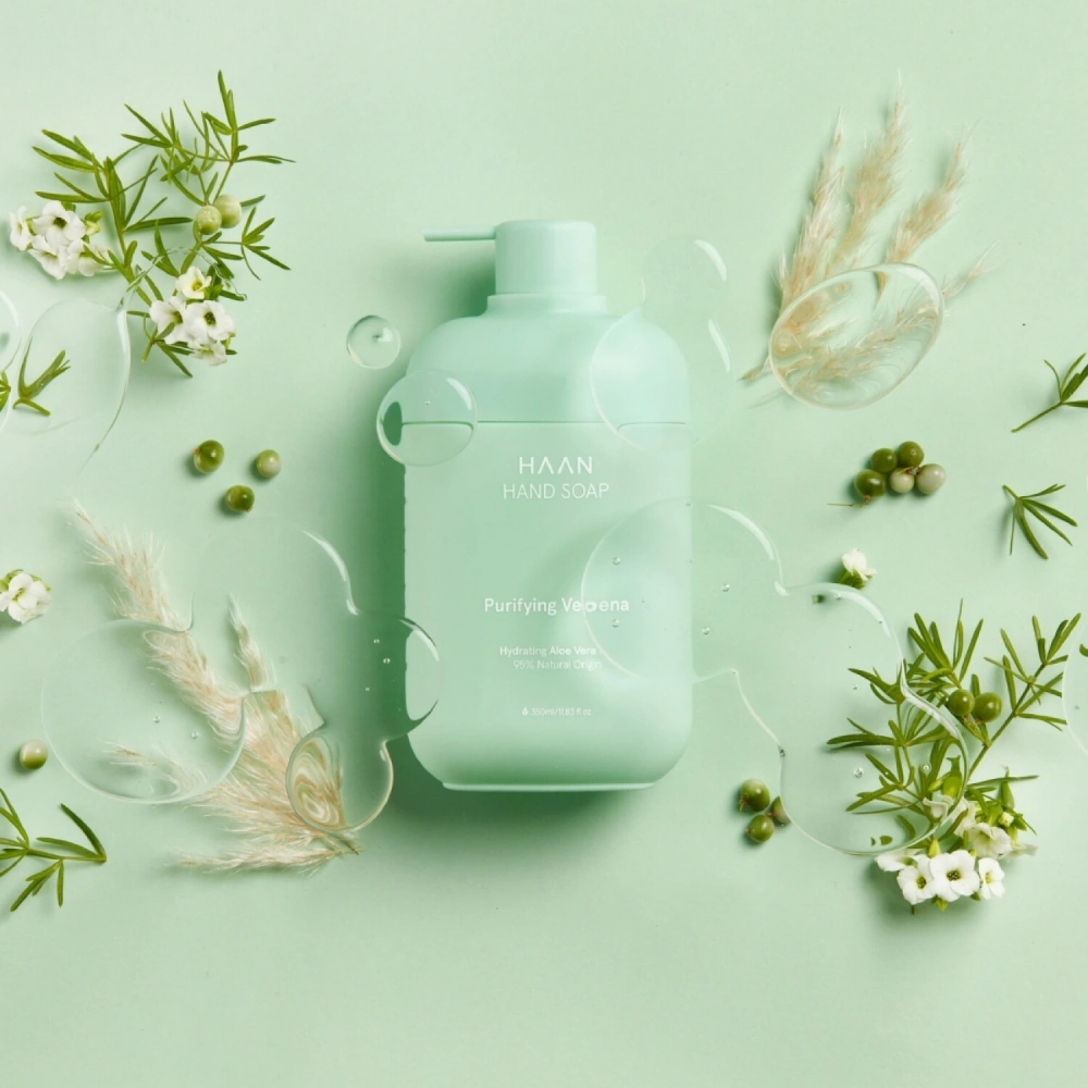 JABÓN LÍQUIDO DE MANOS HAAN AROMA NEW VERBENA 350 ML - 4