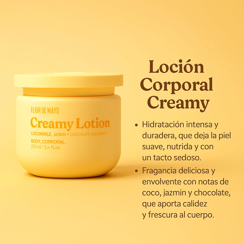 LOCIÓN HIDRATANTE FLOR DE MAYO CREAMY LOTION 250 ML - 2