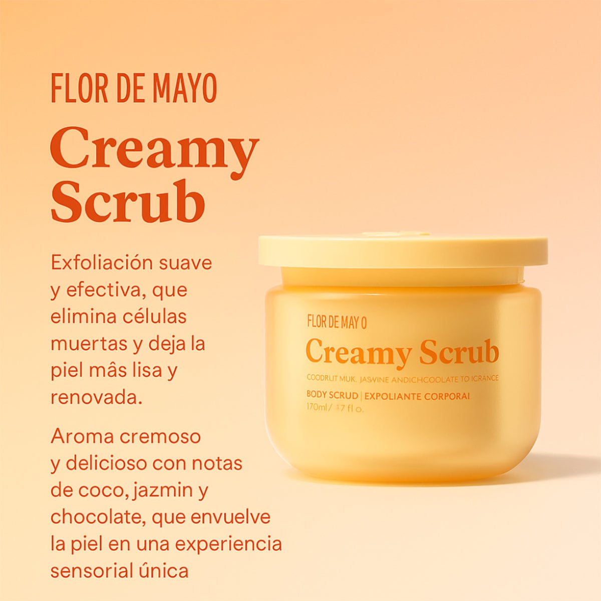 EXFOLIANTE CORPORAL FLOR DE MAYO EXFOLIANTE CORPORAL CREAMY 170 ML - 2