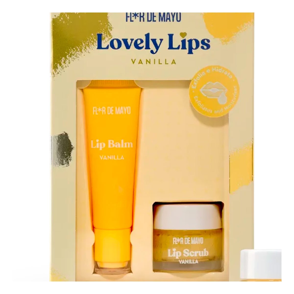 SET FLOR DE MAYO LOVELY LIP VAINILLA (BALM + SCRUB) - 1