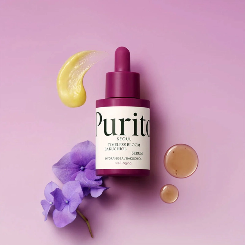PURITO SEOUL TIMELESS BLOOM BAKUCHIOL SERUM - 2