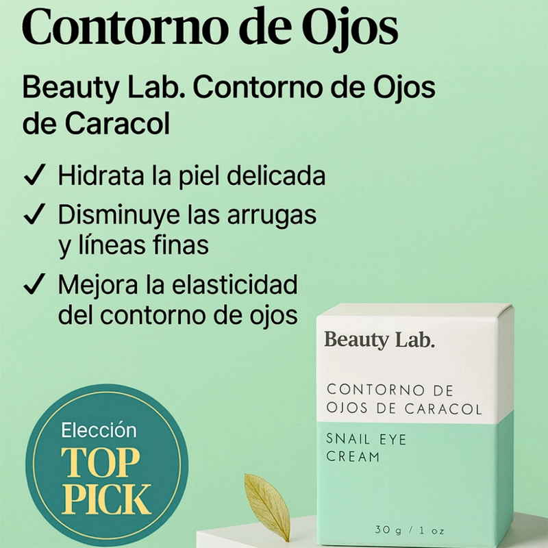 CONTORNO DE OJOS BEAUTY LAB SNAIL EYE CREAM - 2