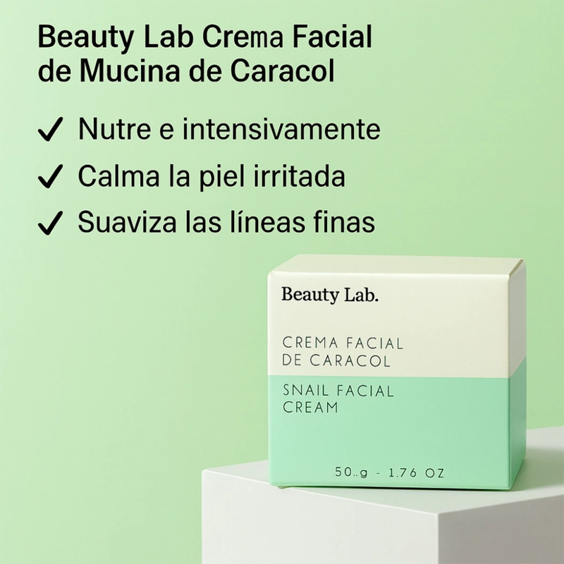 CREMA DE ROSTRO BEAUTY LAB SNAIL FACIAL CREAM - 2