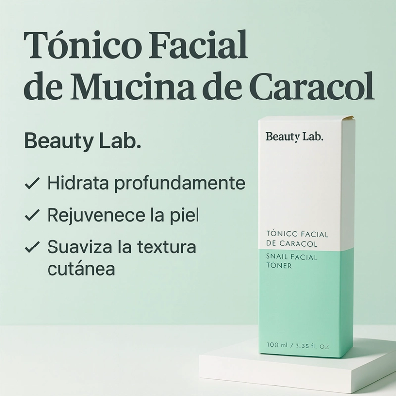 TÓNICO FACIAL BEAUTY LAB SNAIL TONER - 2