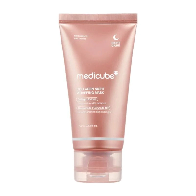 MASCARILLA MEDICUBE COLLAGEN NIGHT WRAPPING MASK 75 ML - 1