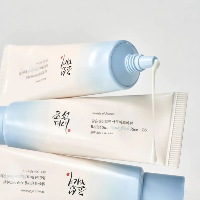 BEAUTY OF JOSEON RELIEF SUN AQUA-FRESH RICE + B5 5 - 2