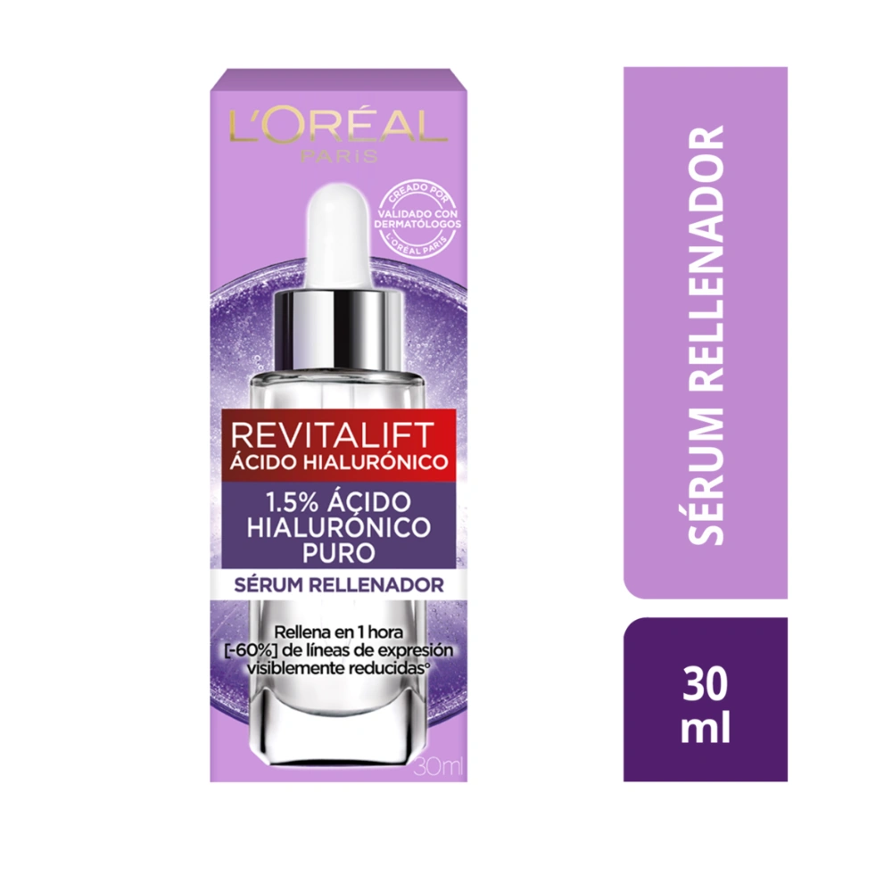 PACK L'ORÉAL SÉRUM ROSTRO +CREMA GEL REVITALIFT - 2