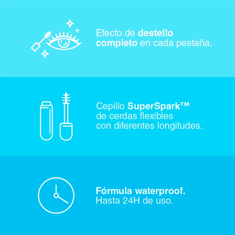 PACK MAYBELLINE 2 MÁSCARAS DE PESTAÑAS FIREWORK WATERPROOF - 5
