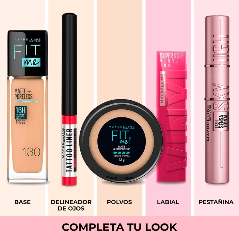 PACK MAYBELLINE MÁSCARA FIREWORK WATERPROOF + DELINEADOR LÍQUIDO TATTOO LINER 48H DEEP IN - 9