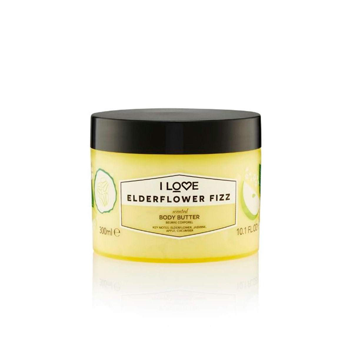 BODY BUTTER I LOVE SIGNATURE ELDERFLOWER 300 ML - 1