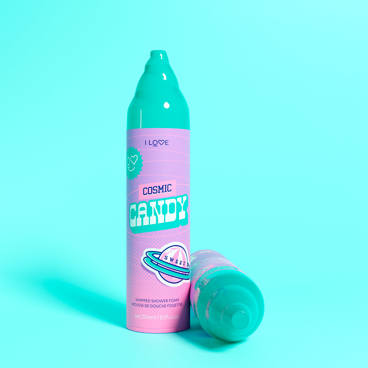 ESPUMA DUCHA I LOVE COSMIC CANDY - 3