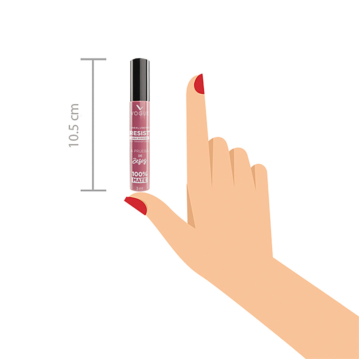 LABIAL LÍQUIDO VOGUE RESIST TONO ENCANTADORA - 6