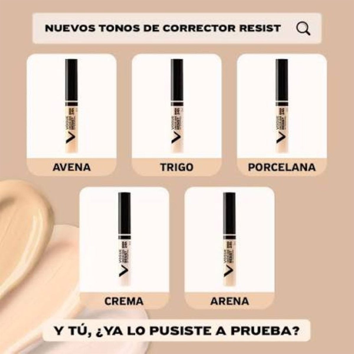 CORRECTOR VOGUE RESIST PORCELANA 03 - 4