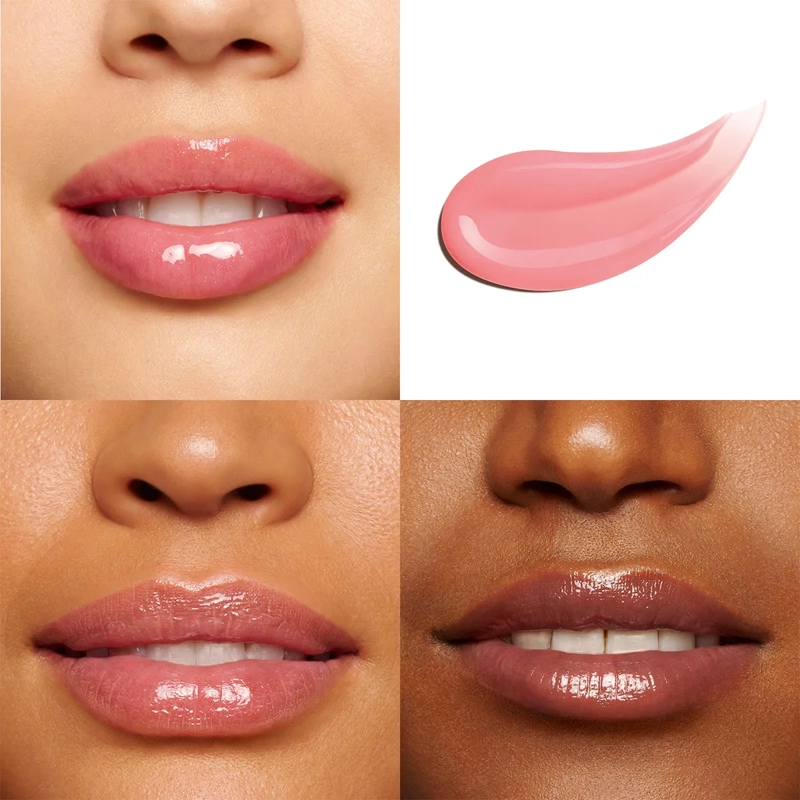 BRILLO LABIAL CLARINS LIP PERFECTOR 01 ROSE SHIMMER - 2