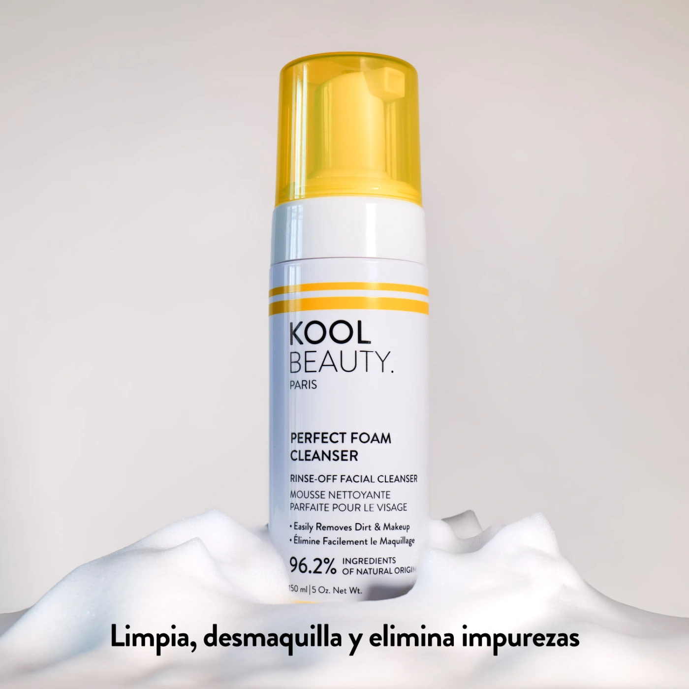 ESPUMA LIMPIADORA KOOL BEAUTY PERFECT FOAM CLEANSER 150 ML - 4