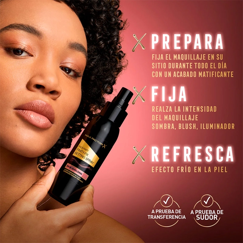FIJADOR DE MAQUILLAJE MAX FACTOR FACEFINITY FINITY-FIX SETTING SPRAY - 3