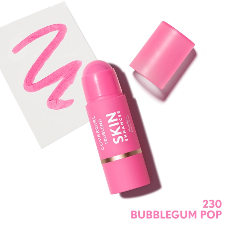 RUBOR COVERGIRL BALM TRUBLEND SKIN ENHANCER BUBBLEGUM POP - 2