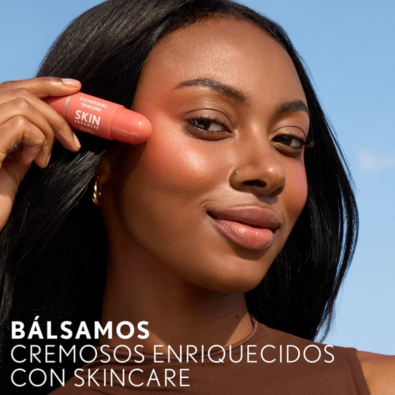 RUBOR COVERGIRL BALM TRUBLEND SKIN ENHANCER BUBBLEGUM POP - 4