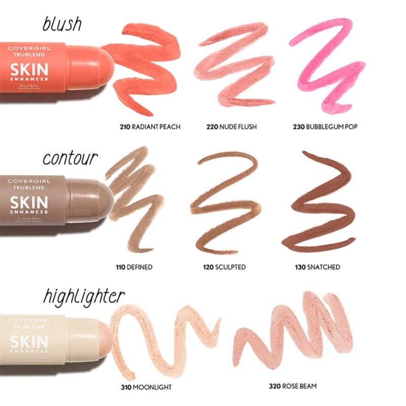BRONCEADOR COVERGIRL BALM TRUBLEND SKIN ENHANCER DEFINED 110 - 6