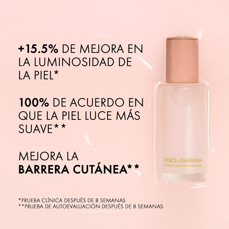 SÉRUM DOLCE&GABBANA RE-BIRTH NIACINAMIDE SERUM REGENERATING & SMOOTHING SERUM 30 ML - 5