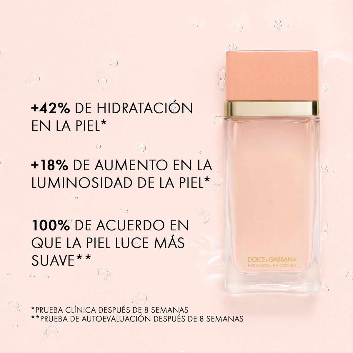 CREMA HIDRATANTE DOLCE&GABBANA HYDRA-DOSE HA BOOSTER HYDRATING & BRIGHTENING ESSENCE 100 ML - 5