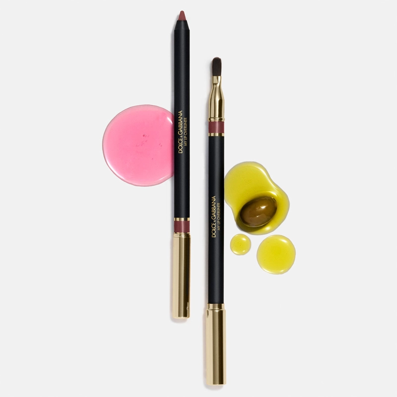 DELINEADOR DE LABIOS DOLCE&GABBANA MY LIP OVERLINER 8H LASTING EASY GLIDE SCULPTING LIP PENCIL 04 MY CARAMEL BROWN 1.20 G - 4