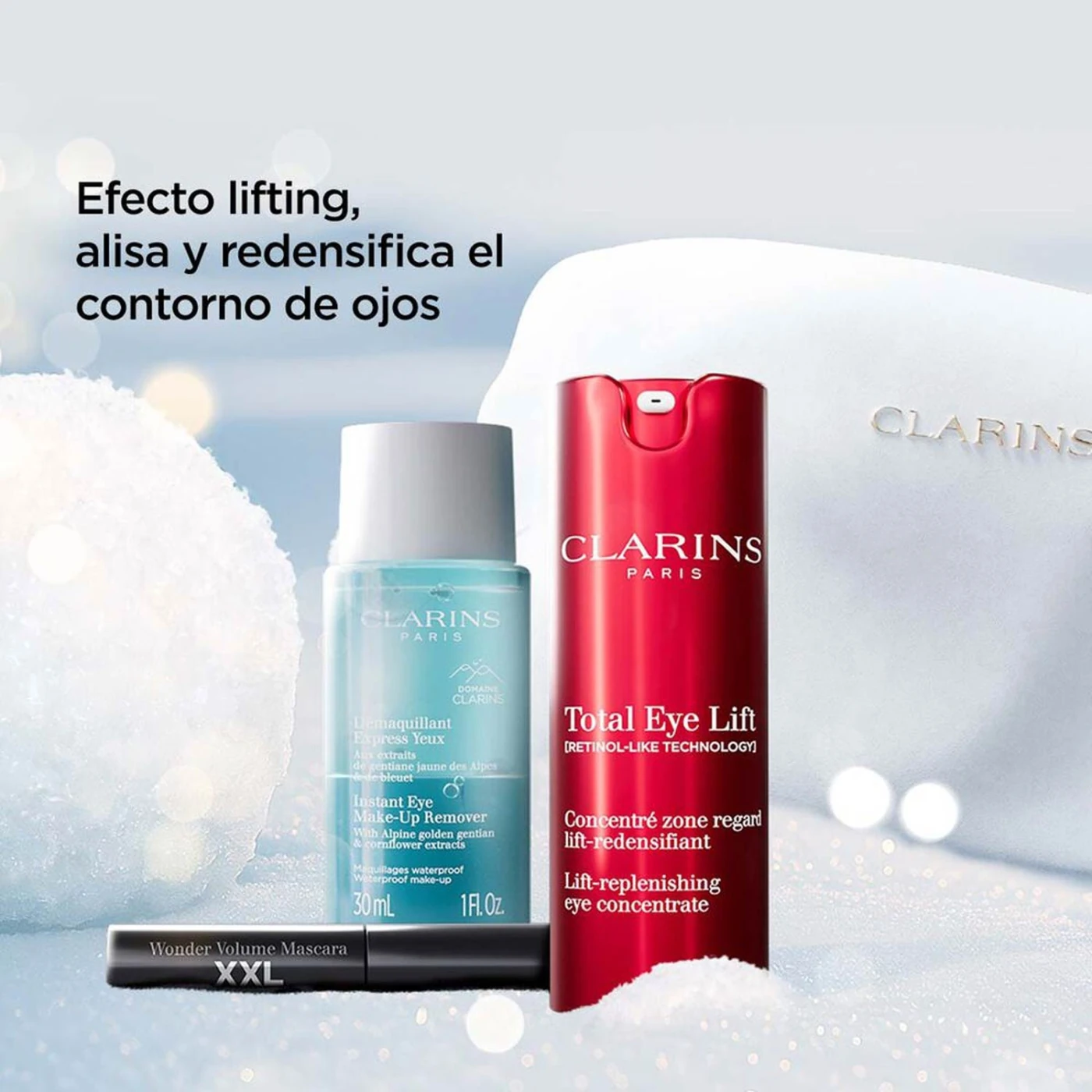 SET CLARINS TOTAL EYE ESSENTIALS HOLIDAY SET - 3