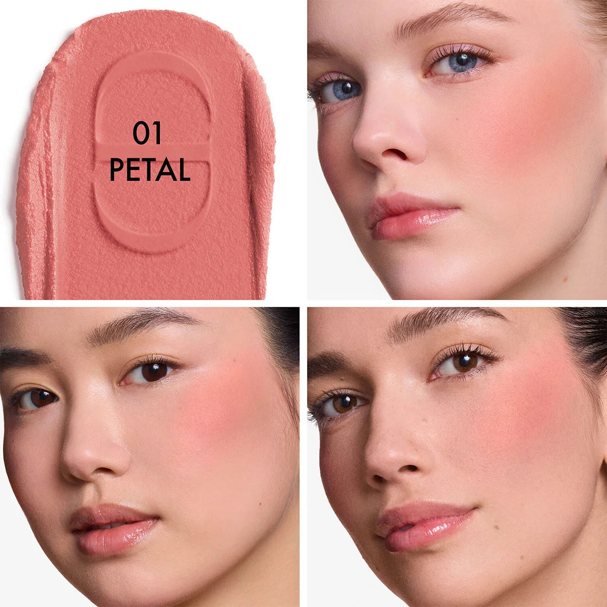 DIOR FOREVER BLUSH SOFT FILTER 01 PETAL - 5